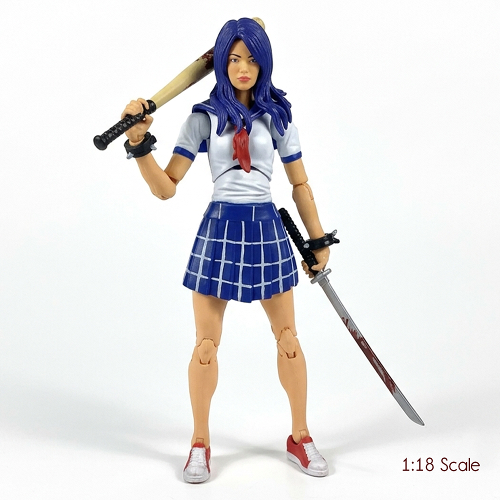 Hannah and Alice Private School Athletes Vitruvian HACKS Series 1 Action Figure 1:18 Scale