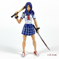 Hannah and Alice Private School Athletes Vitruvian HACKS Series 1 Action Figure 1:18 Scale