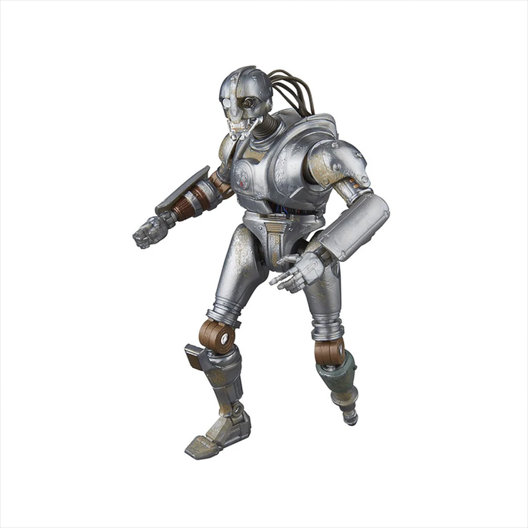 Hasbro Star Wars Black Series SM-33 action figure detailed metallic robot with articulated limbs