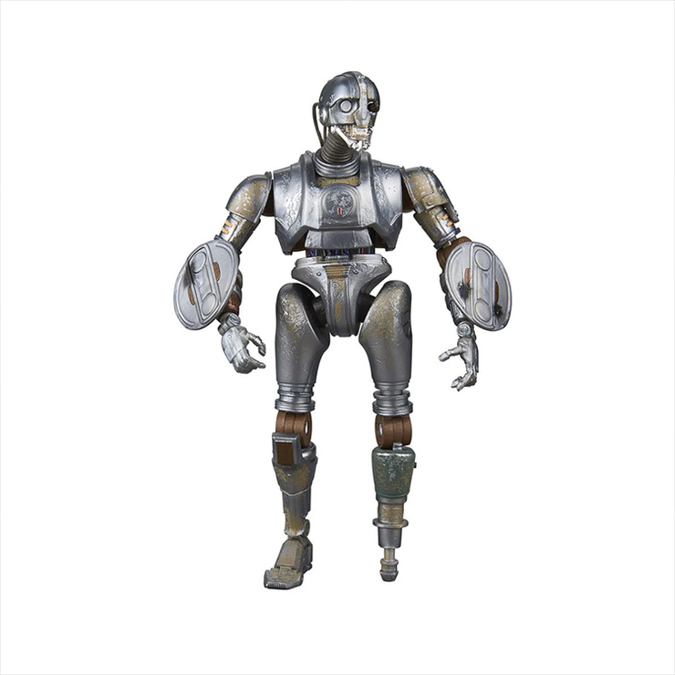 Hasbro Star Wars Black Series SM-33 action figure with detailed battle-worn silver and bronze armor