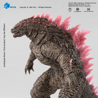 Godzilla Evolved The New Empire Heat Ray Exquisite Basic Series Action Figure NIB with textured sculpt and pink translucent dorsal fins by Exquisite