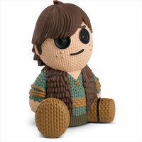 Handmade by Robots Hiccup 251 action figure with textured brown hair and green outfit