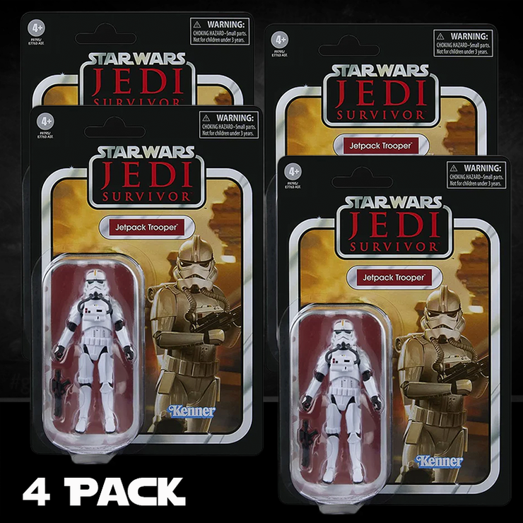 Jetpack Trooper 4 Pack BUNDLE Lot Star Wars Vintage Collection VC-336