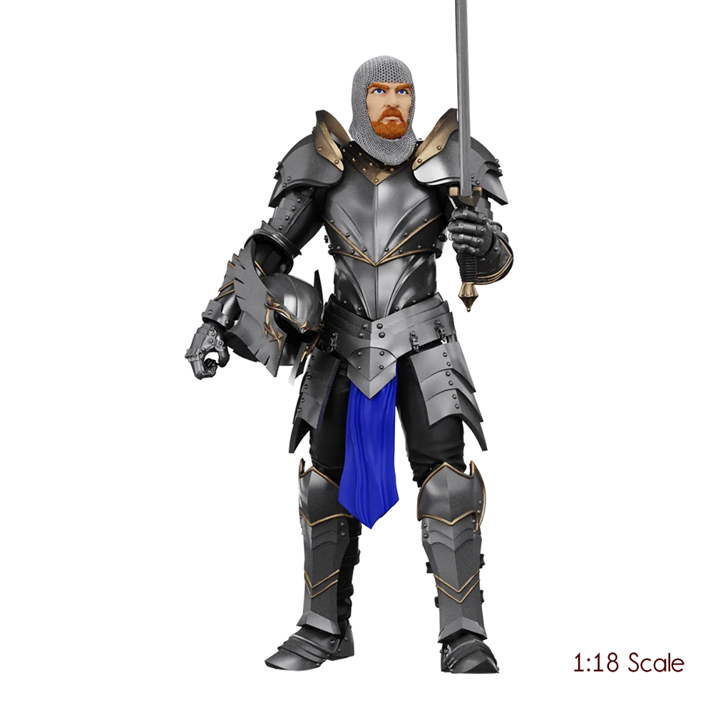Knight of Accord Warrior of Order -Vitruvian H.A.C.K.S. 1:18 Scale Action Figure by Boss Fight Studio Llc