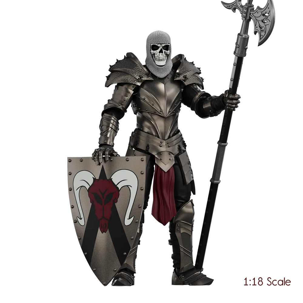 Knight of Asperity 10th Anniversary Male Figure -Vitruvian H.A.C.K.S. 1:18 Scale Action Figure by Boss Fight Studio Llc