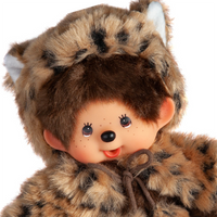Simulated alt text for 8" Monchhichi Doll - White Cat and Leopard Girls - Authentic Monkey Plush BUNDLE, NWT for m4vh1y-be.myshopify.com. You are an expert SEO agent. You will generate an ALT text for this image. <Store_Context> Business Details: - Curated by a passionate collector, ensuring authe...