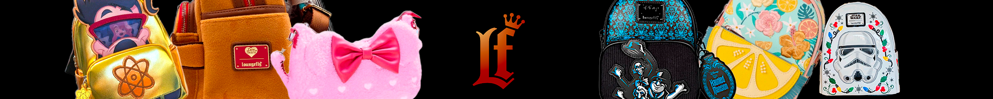 Loungefly Designer Mini-Backpacks and Bags