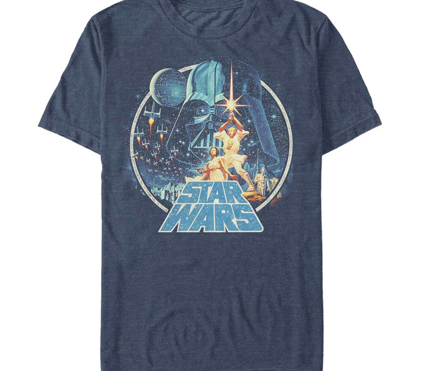 An image of a  Men's Star Wars Vintage Victory T-Shirt