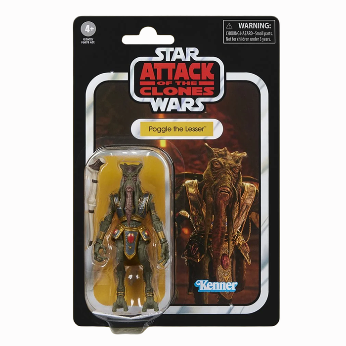Poggle the Lesser 1:18 | 3.75" Star Wars The Vintage Collection Action Figure by Kenner in packaging