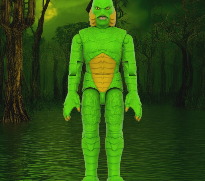Universal Monsters Creature from the Black Lagoon 3 3/4 Reaction+ Action Figure