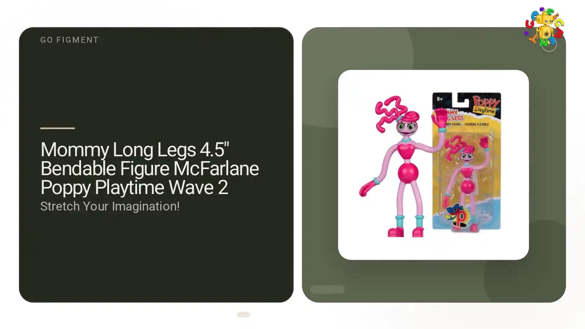 Mommy Long Legs 4.5" Bendable Figure McFarlane Poppy Playtime Wave 2 by@Outfy