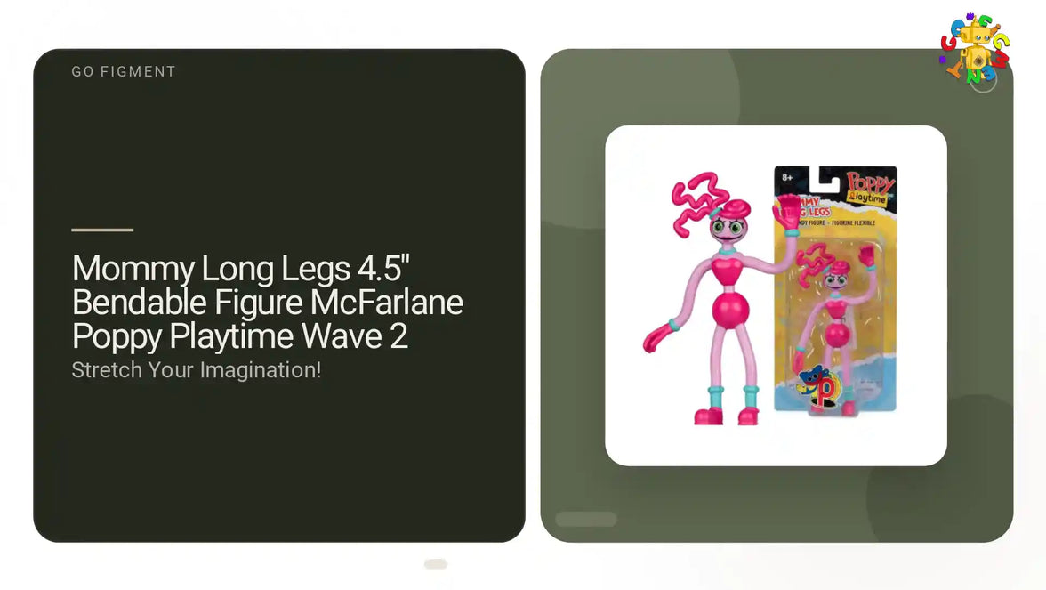 Mommy Long Legs 4.5" Bendable Figure McFarlane Poppy Playtime Wave 2 by@Outfy