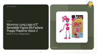Mommy Long Legs 4.5" Bendable Figure McFarlane Poppy Playtime Wave 2 by@Outfy