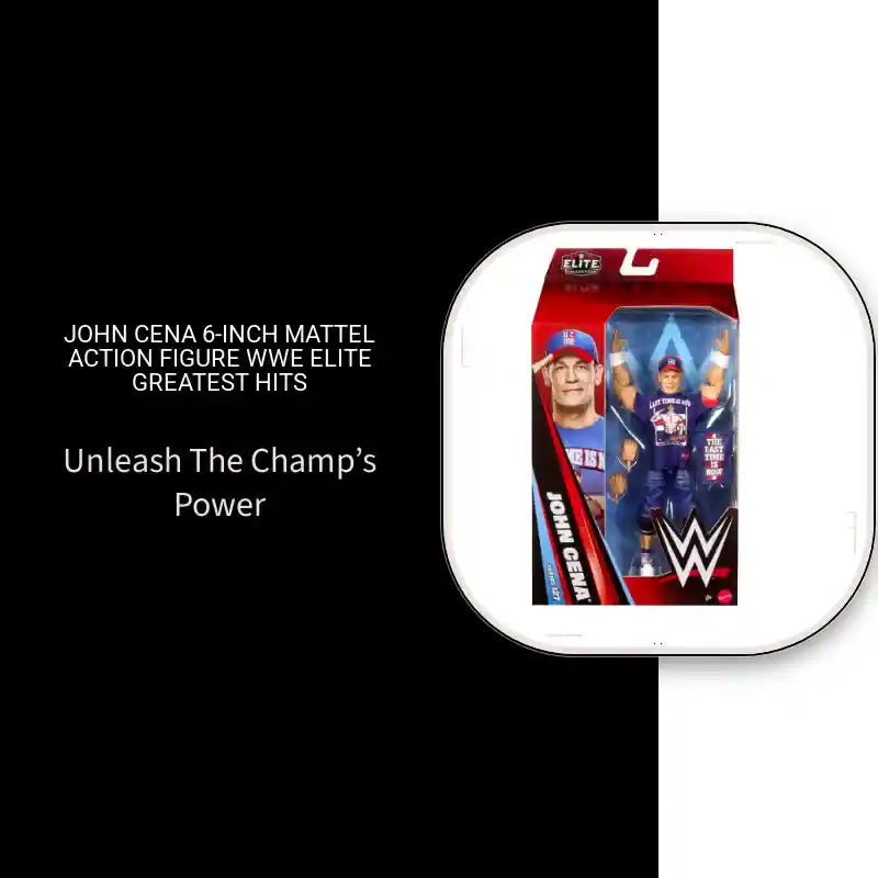 John Cena 6-Inch Mattel Action Figure WWE Elite Greatest Hits by@Outfy
