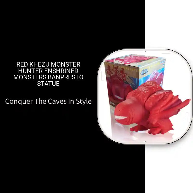 Red Khezu Monster Hunter Enshrined Monsters Banpresto Statue by@Outfy