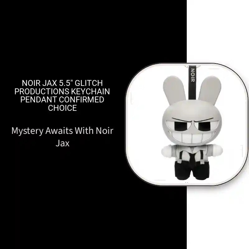 Noir Jax 5.5" Glitch Productions Keychain Pendant Confirmed Choice by@Outfy