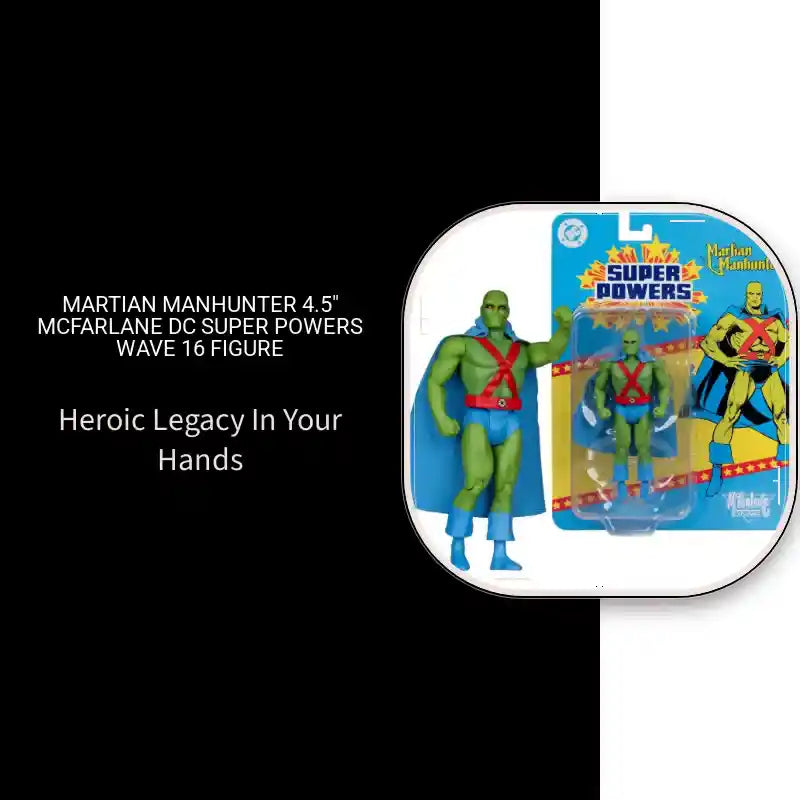 Martian Manhunter 4.5" McFarlane DC Super Powers Wave 16 Figure by@Outfy