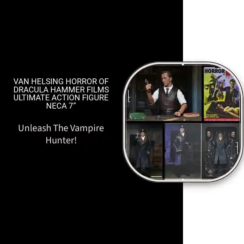 Van Helsing Horror of Dracula Hammer Films Ultimate Action Figure NECA 7&rdquo; by@Outfy