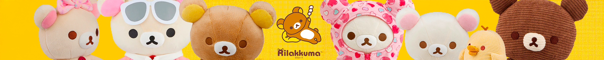 Rilakkuma and Friends Plush Figures from San-X | GoFigment