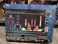 Hasbro GI Joe Classified Series 6-inch Scrap-Iron and Anti-Armor Drone with accessories in packaging back view