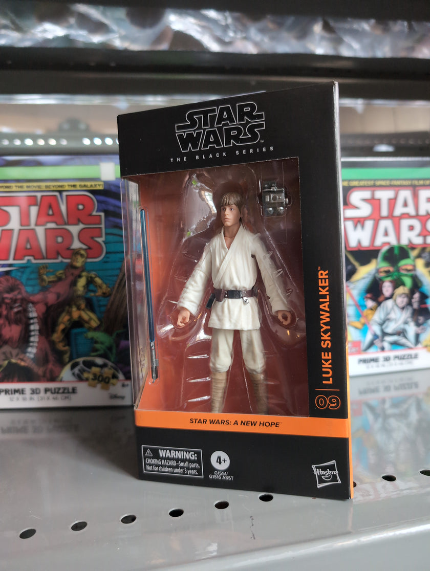 Luke Skywalker ANH Action Figure Star Wars Black Series 1:12 Scale