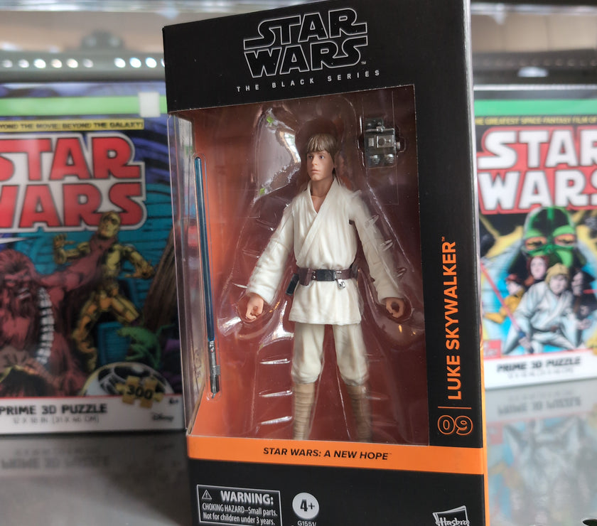 Luke Skywalker ANH Action Figure Star Wars Black Series 1:12 Scale