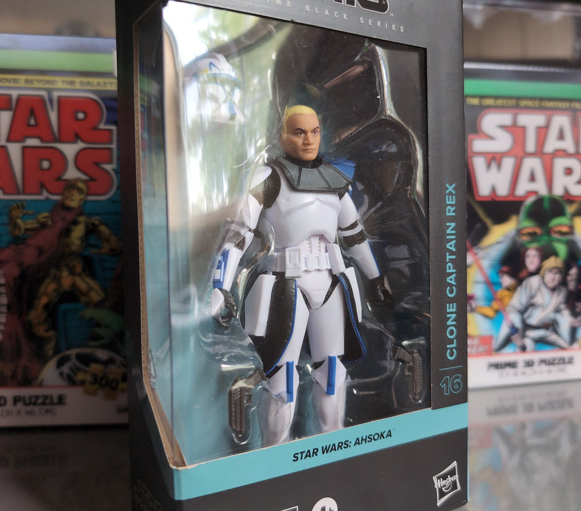 Clone Captain Rex Ahsoka Action Figure Star Wars Black Series 1:18