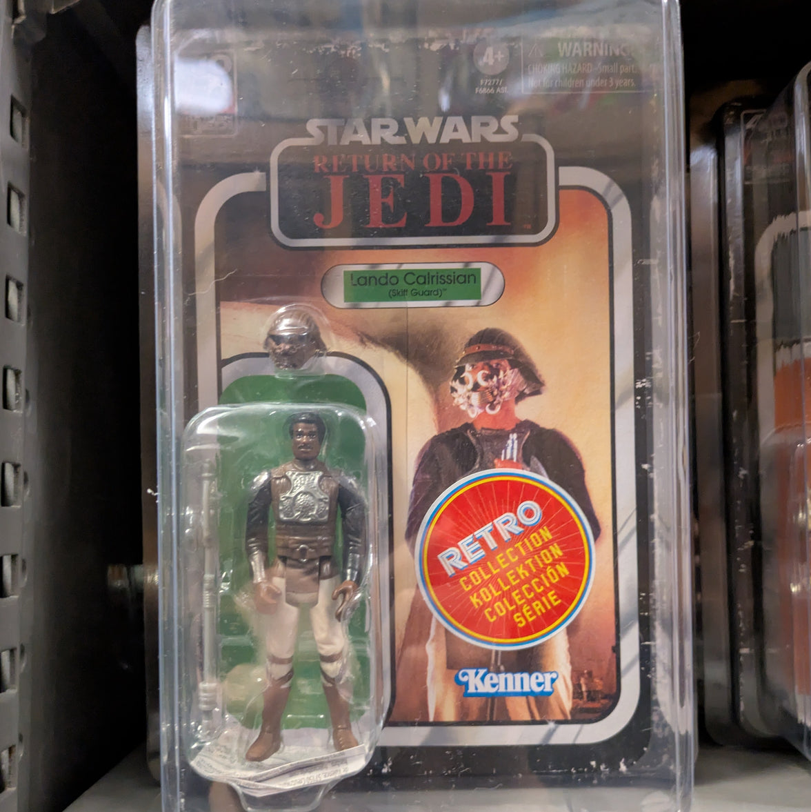 Lando Skiff Guard Star Wars Retro Collection Action Figure in case  ROTJ