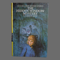 34 The Hidden Window Mystery Nancy Drew Book -1956/1975 (white-endpages)