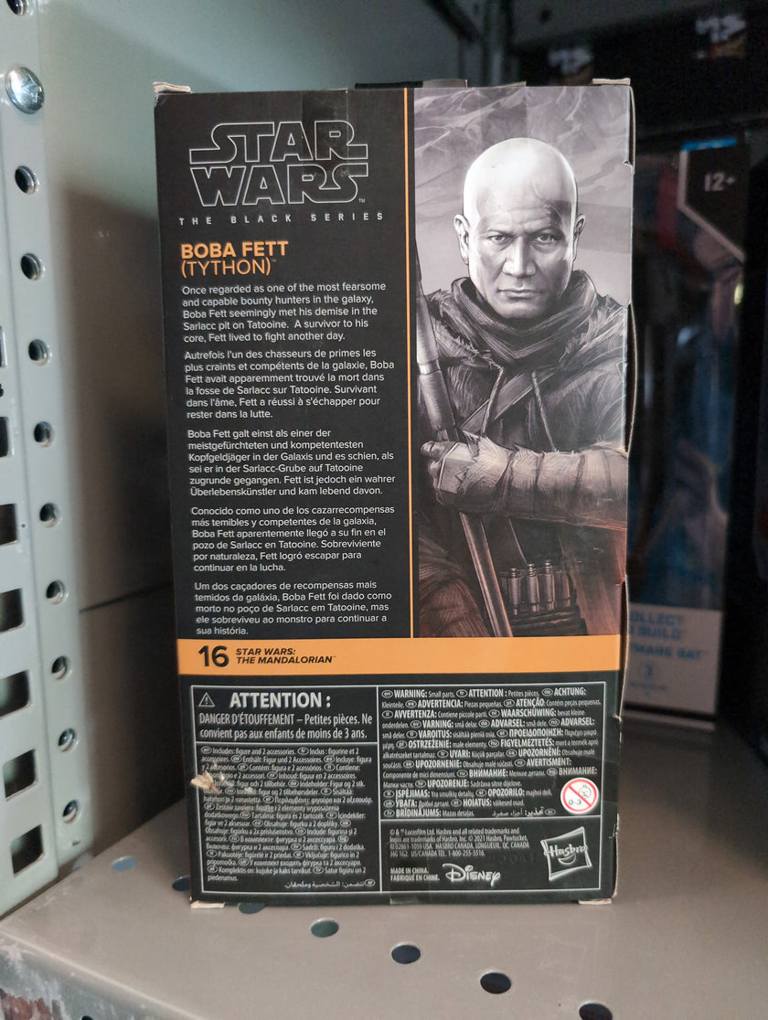 Boba Fett (Tython) Action Figure Star Wars Black Series 1:12 Scale