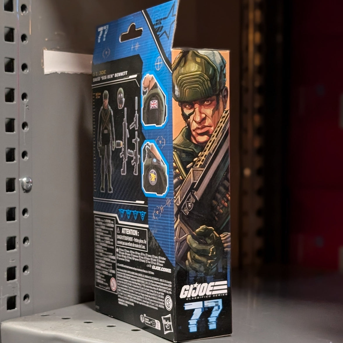 David Big Ben Bennett GI Joe Classified Night Force Action Figure