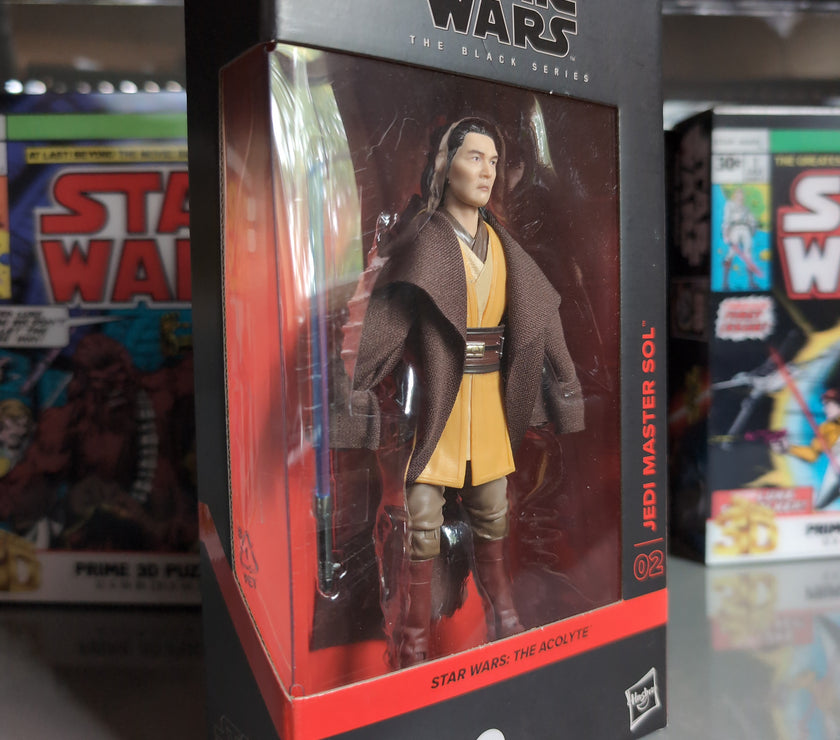 Jedi Master Sol Action Figure Star Wars Black Series 1:12 Scale