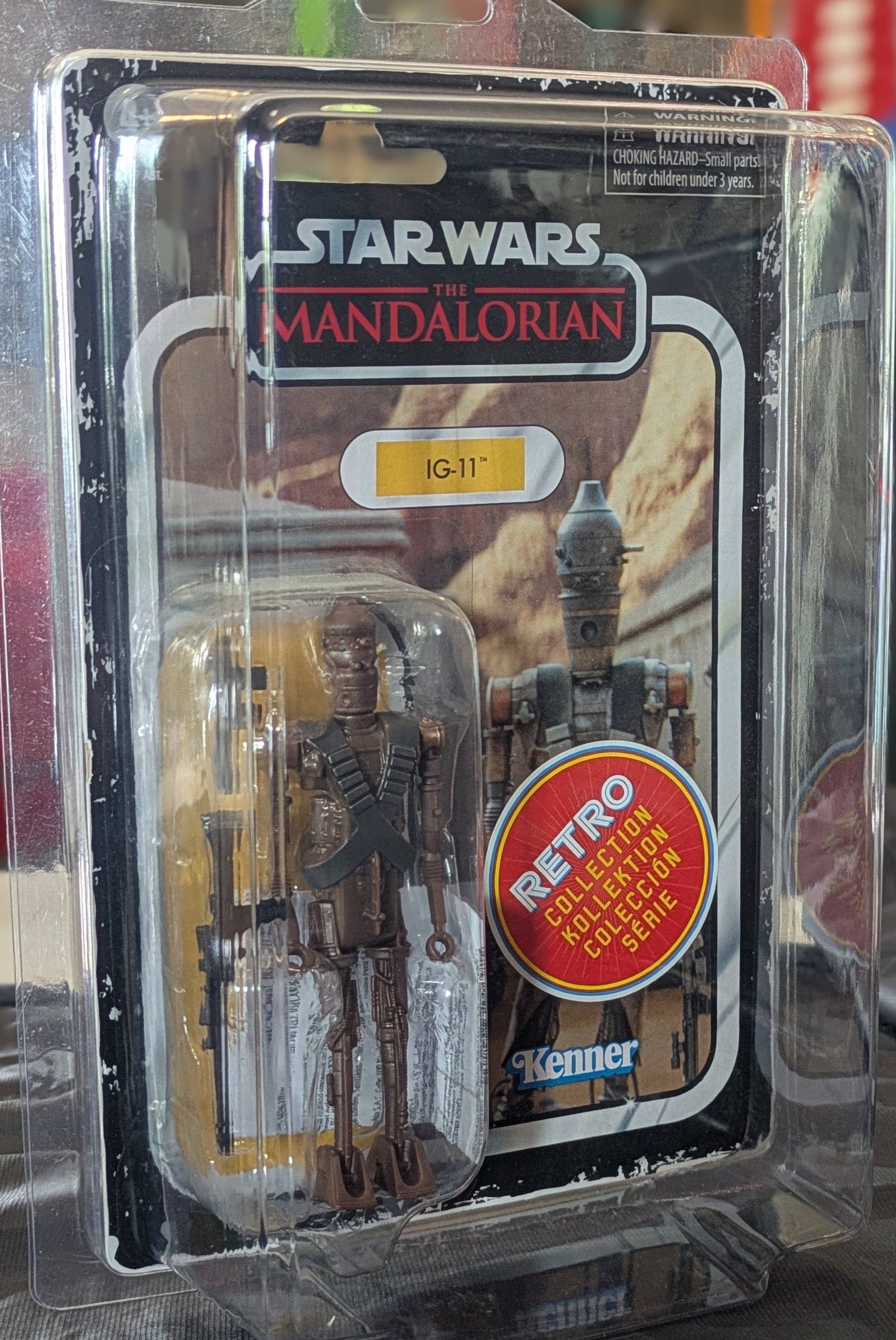 IG-11 Star Wars Retro Collection Action Figure in case MANDO by Kenner, new in box 3.75-inch scale collectible