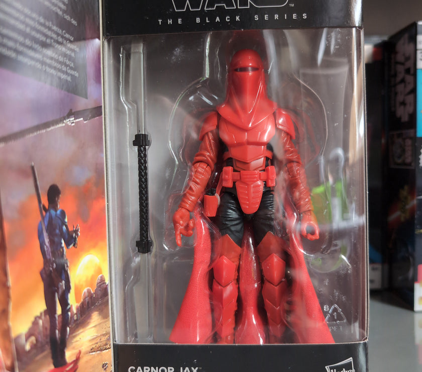 Carnor Jax Action Figure Star Wars Black Series 1:12 Scale