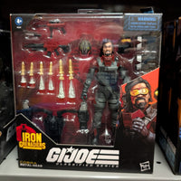 Hasbro GI Joe Classified Series Iron Grenadier Metal-Head 6-inch action figure with weapons and accessories in packaging