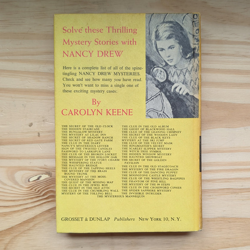19 The Quest of the Missing Map Nancy Drew Book - Vintage Collectible