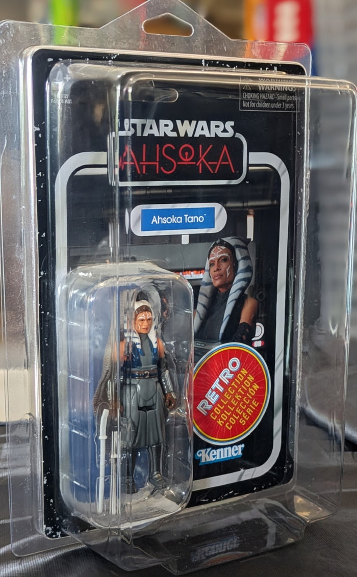 Ahsoka Tano Star Wars Retro Collection Action in case Scale Ahsoka figure by Kenner, new in box 3.75 inches collectible