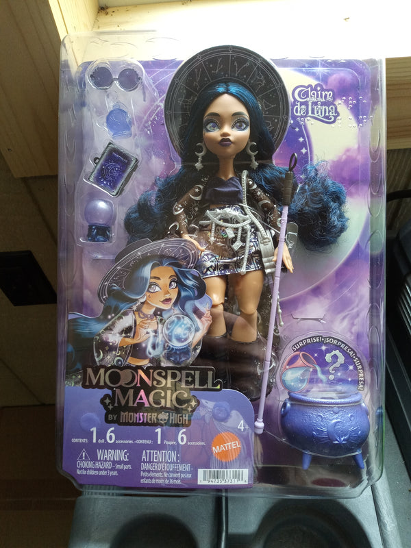 Claire de Luna - Moonspell Magic 11" Fashion Doll Figure Mattel Monster High