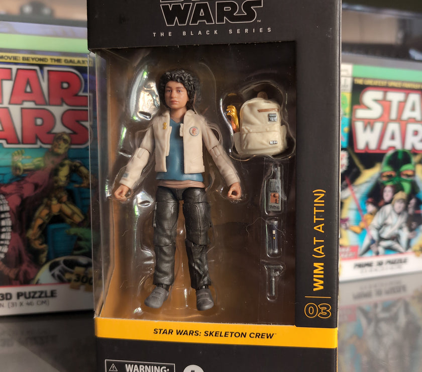WIM at Attin Skeleton Crew Action Figure Star Wars Black Series 1:12 Scale