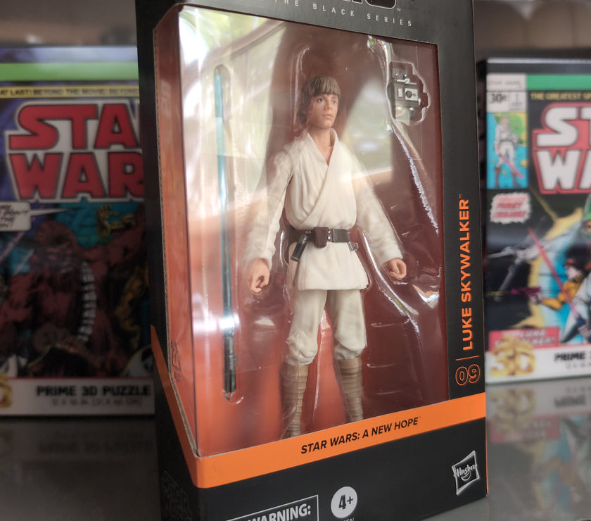 Luke Skywalker ANH Action Figure Star Wars Black Series 1:12 Scale