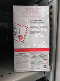 Christmas Biker Scout Action Figure Star Wars Black Series 1:12 Scale