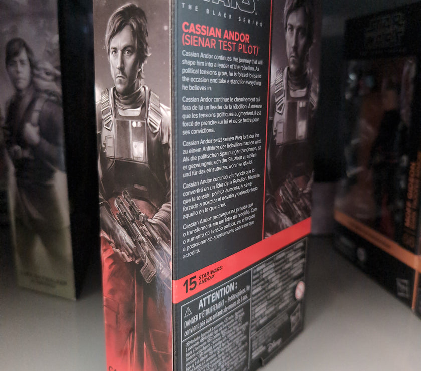 Cassian Andor (Sienar Test Pilot) Action Figure Star Wars Black Series 1:12
