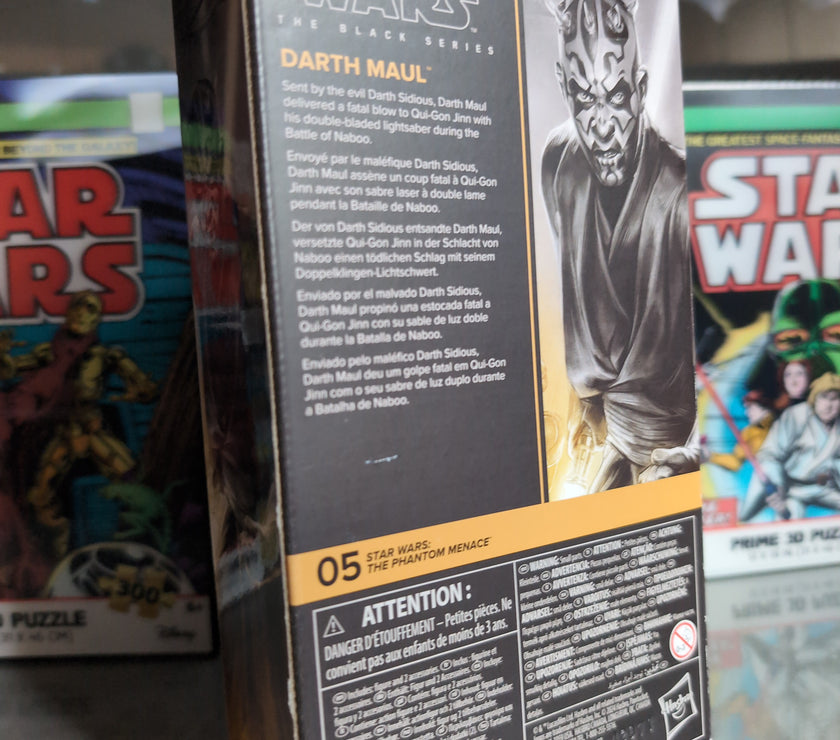 Darth Maul Action Figure Star Wars Black Series 1:12 Scale