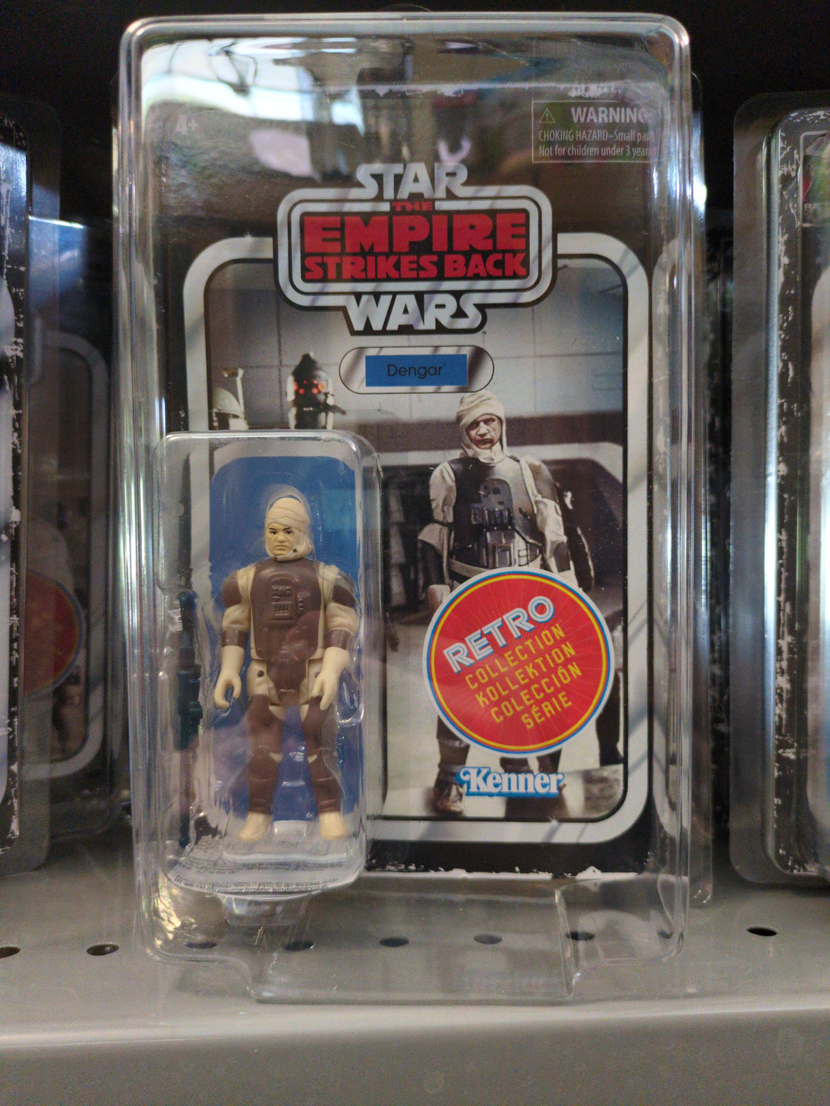 Dengar Star Wars Retro Collection Action Figure 1:18 Scale ESB by Kenner, new in box collectible toy