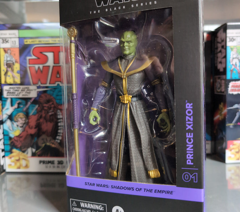Prince Xizor Action Figure Star Wars Black Series 1:12 Scale