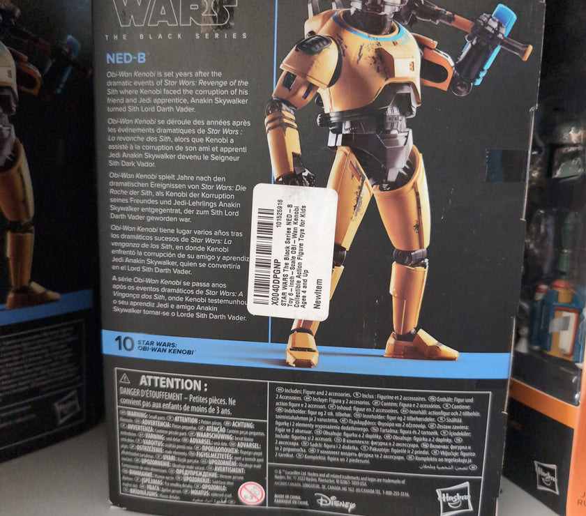 NED-B (Obi-Wan Kenobi) Action Figure Star Wars Black Series 1:12 Scale