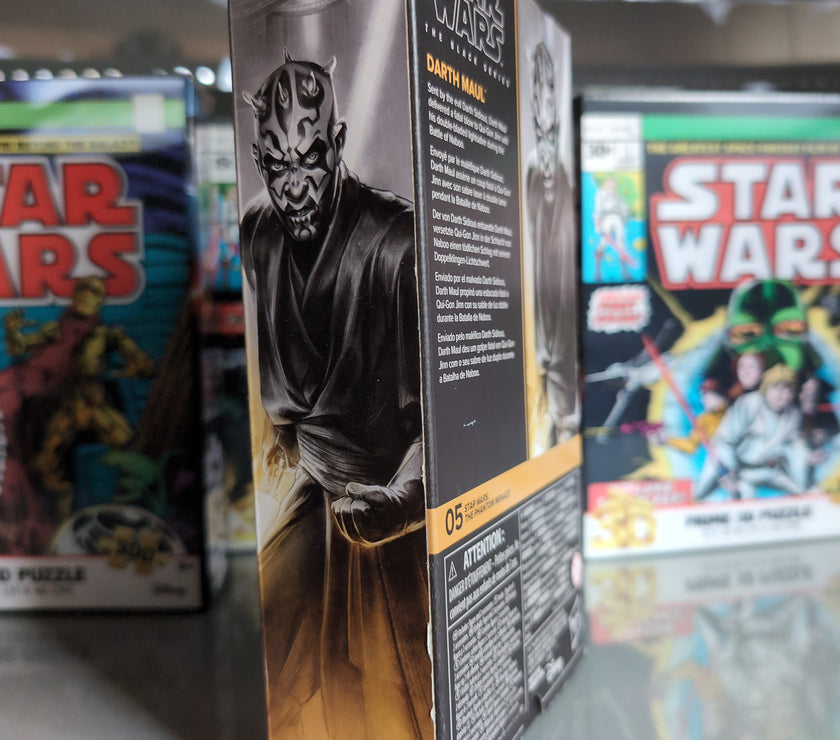 Darth Maul Action Figure Star Wars Black Series 1:12 Scale