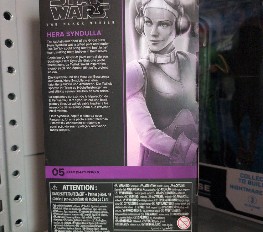 Hera Syndulla Rebels Version Action Figure Star Wars Black Series 1:12