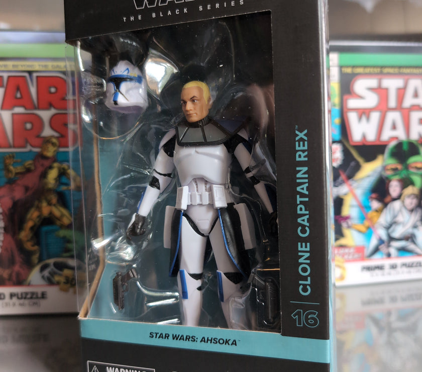 Clone Captain Rex Ahsoka Action Figure Star Wars Black Series 1:18