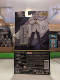 Kingpin Marvel Legends action figure by Hasbro in packaging with extra hands and cane accessories